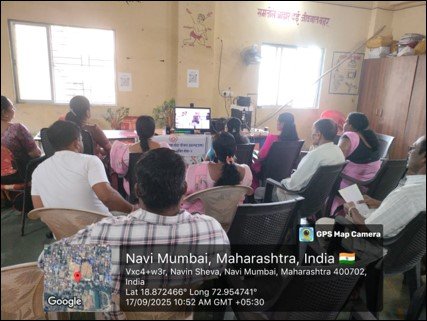 ग्रामपंचायत नविन शेवा अंतर्गत घेण्यात आलेले कार्यक्रम